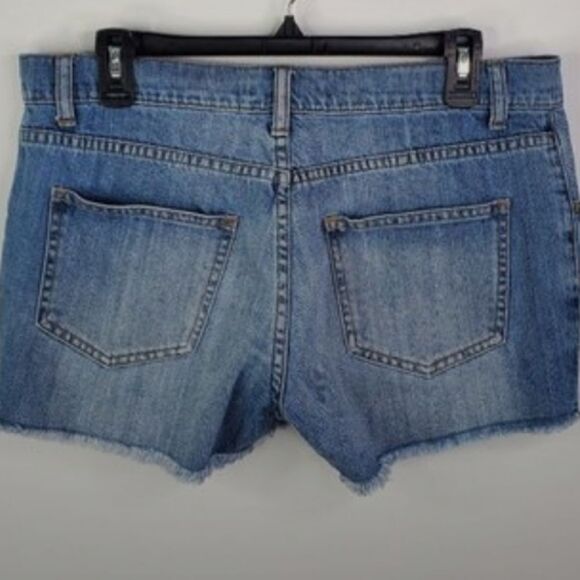 London Jean frayed denim shorts for Victoria's Secret sz 8 - Picture 3 of 11